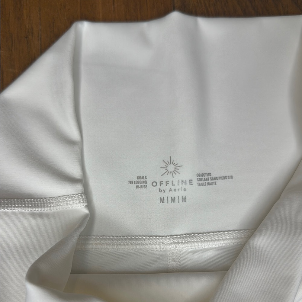 OFFLINE by Aerie Goals Mesh Leggings - White - Picture 3 of 7